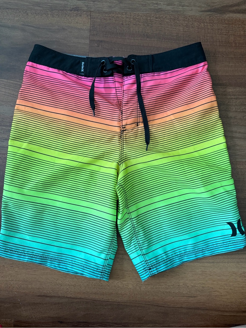 Hurley Striped Boardshorts, 10